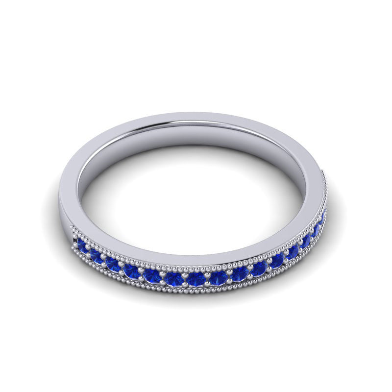 Blue Sapphire Band
