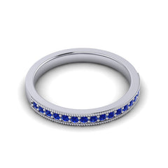 Blue Sapphire Band