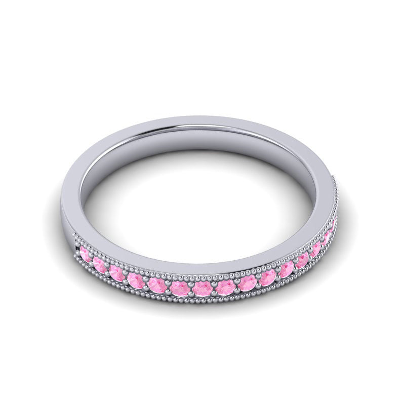 Pink Tourmaline Band