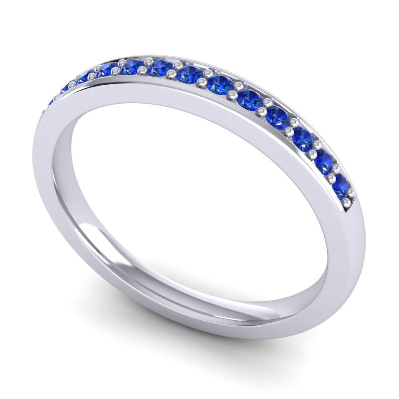 Blue Sapphire Band