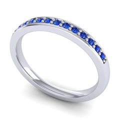 Blue Sapphire Band