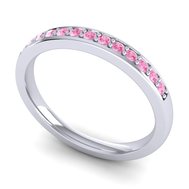 Pink Tourmaline Band