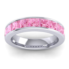 Pink Tourmaline Band