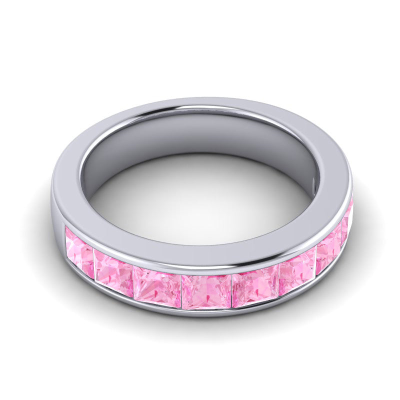 Pink Tourmaline Band