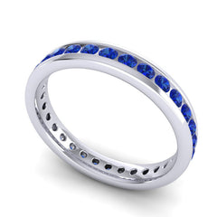 Blue Sapphire Band