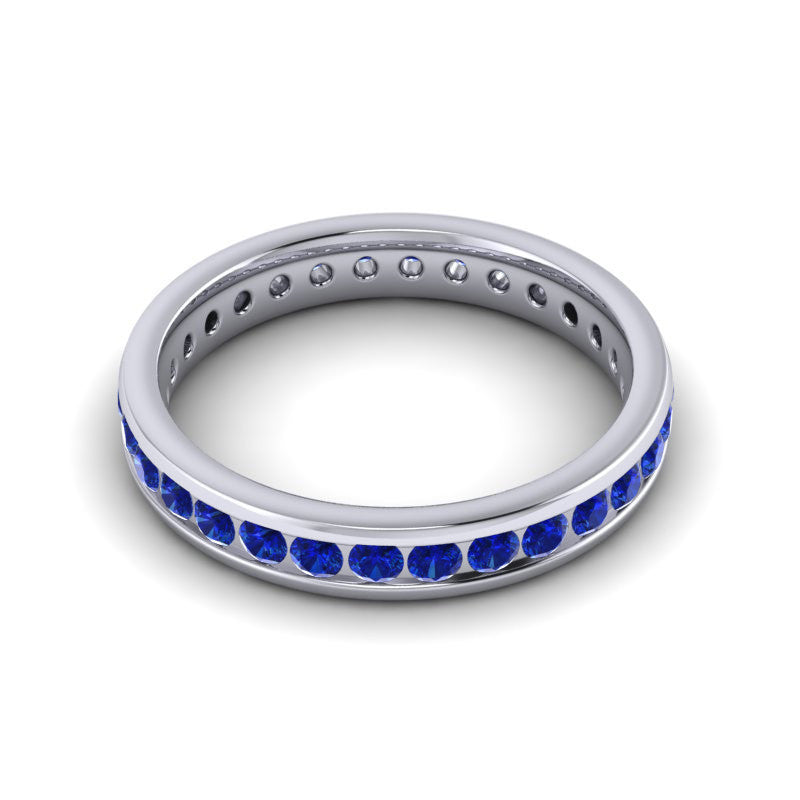 Blue Sapphire Band