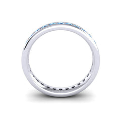 Swiss Blue Topaz Band