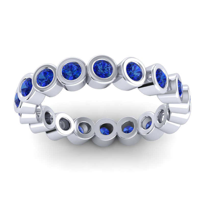 Blue Sapphire Band
