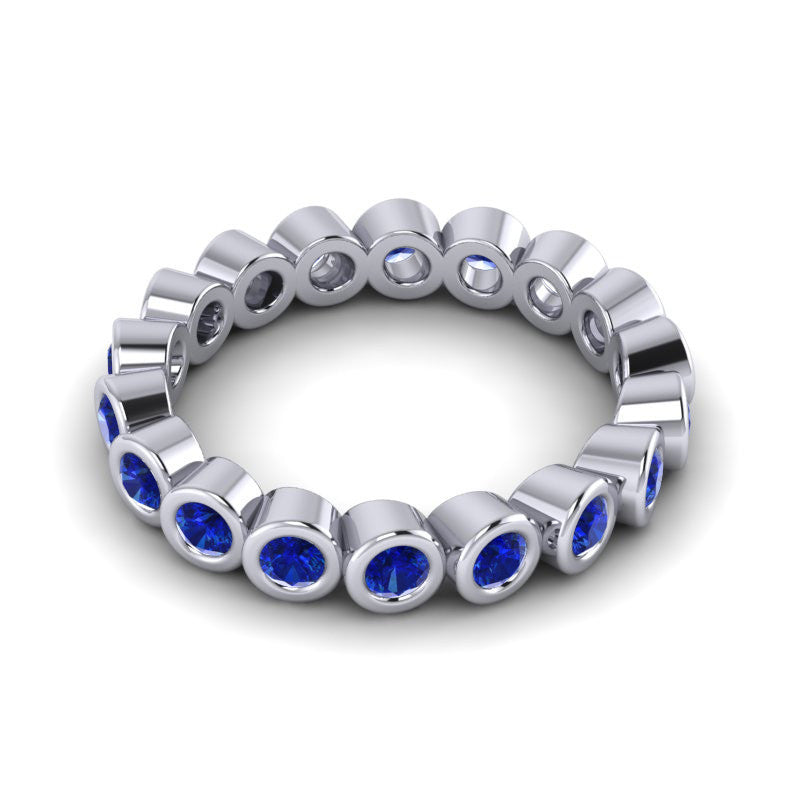 Blue Sapphire Band