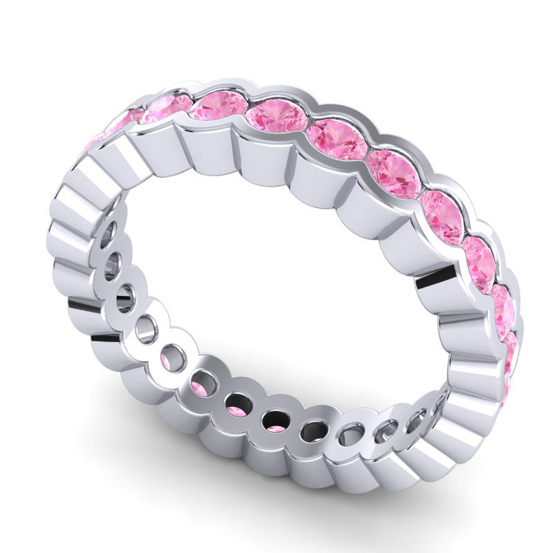 Pink Tourmaline Band