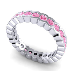 Pink Tourmaline Band