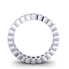 Swiss Blue Topaz Band