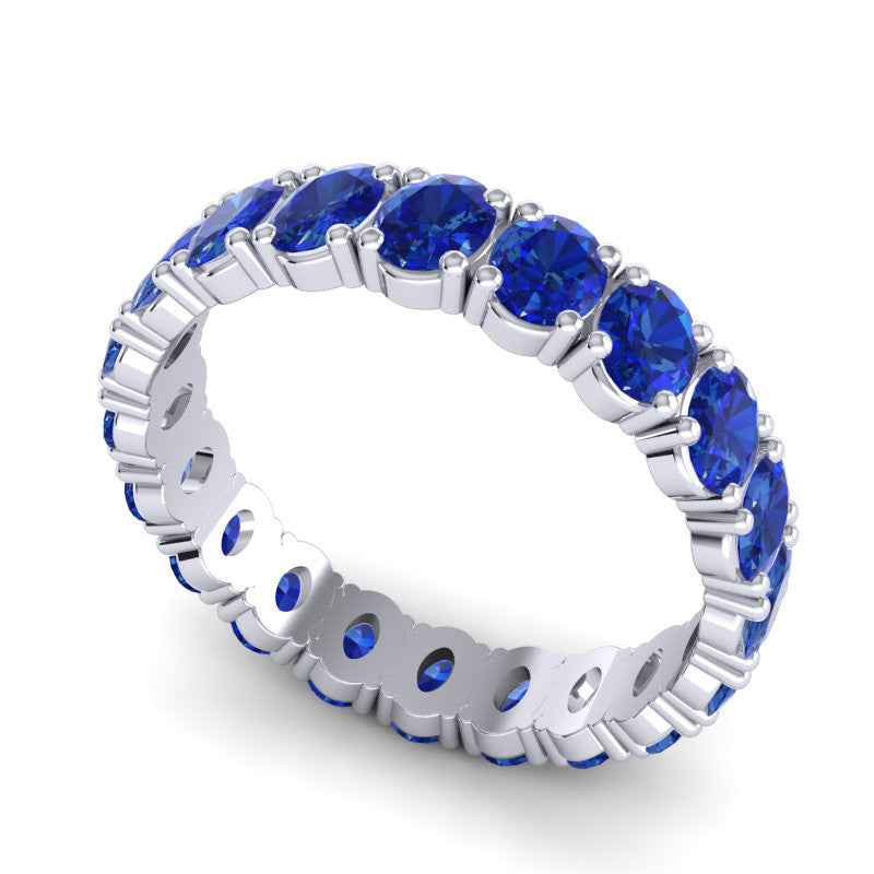 Blue Sapphire Band
