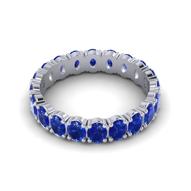 Blue Sapphire Band