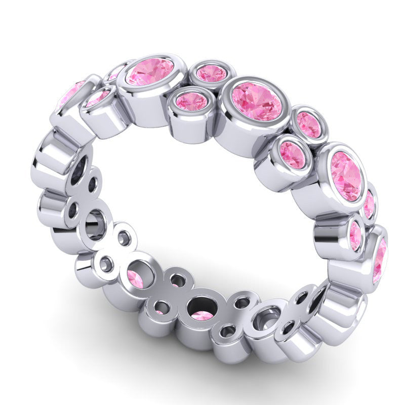Pink Tourmaline Band
