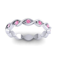 Pink Tourmaline Band