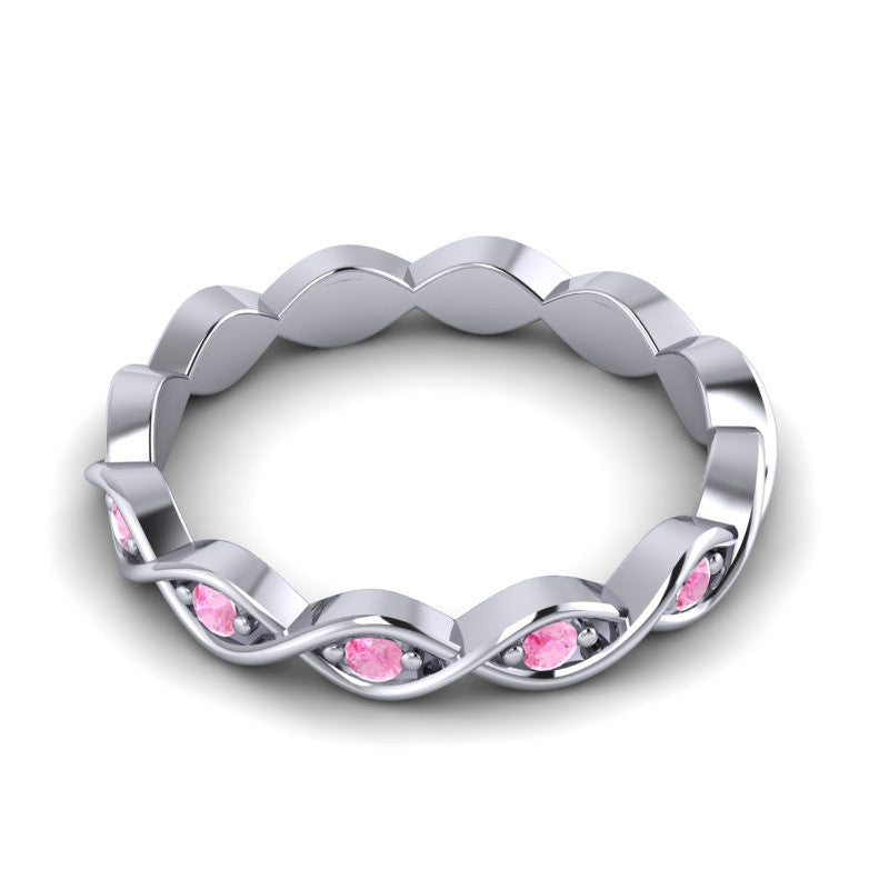 Pink Tourmaline Band