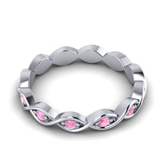 Pink Tourmaline Band