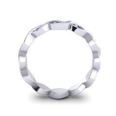 Blue Sapphire Band