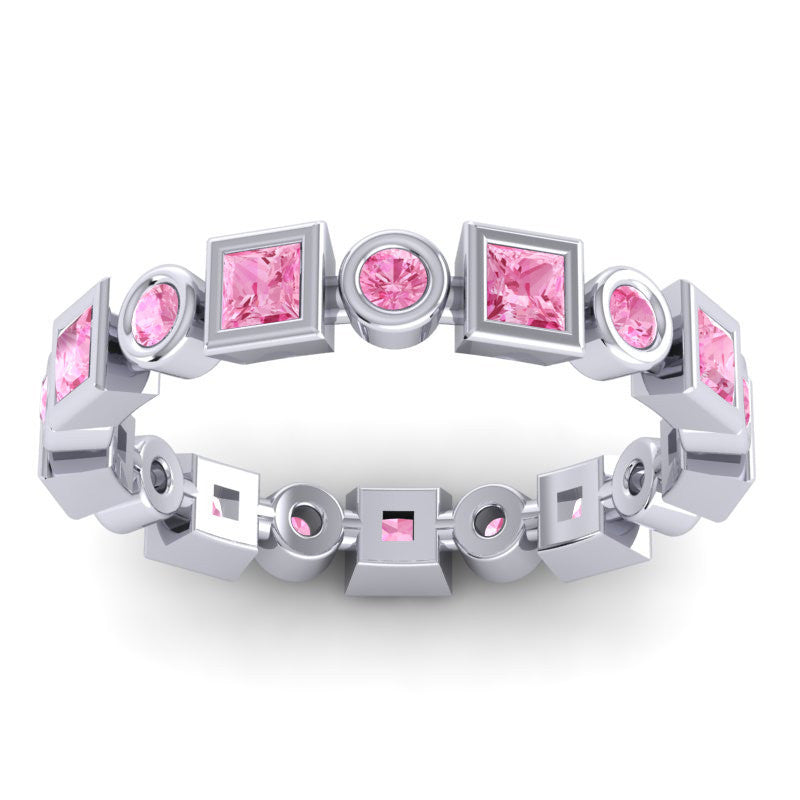 Pink Tourmaline Band