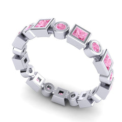 Pink Tourmaline Band