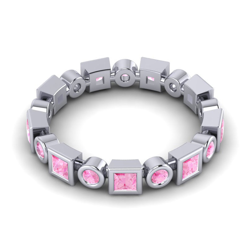 Pink Tourmaline Band