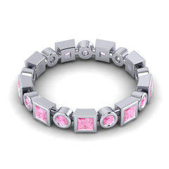 Pink Tourmaline Band