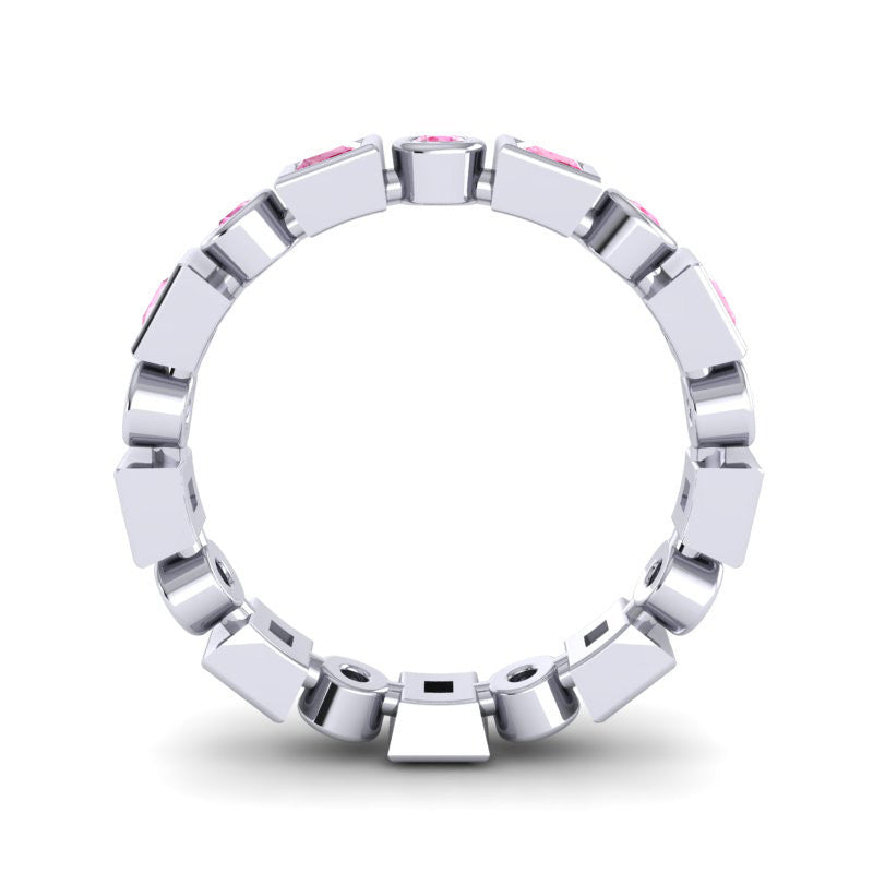 Pink Tourmaline Band