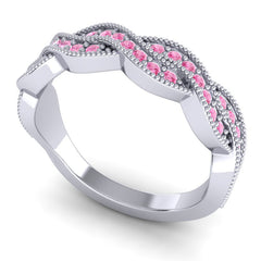 Pink Tourmaline Band