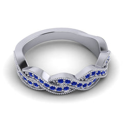 Blue Sapphire Band