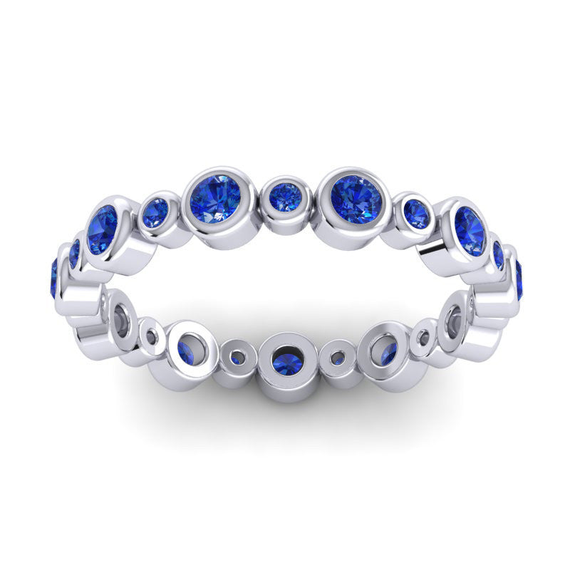Blue Sapphire Band