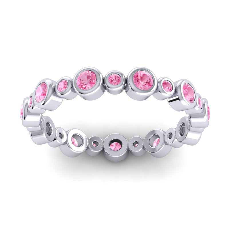 Pink Tourmaline Band