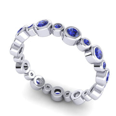 Blue Sapphire Band