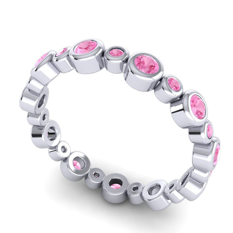 Pink Tourmaline Band