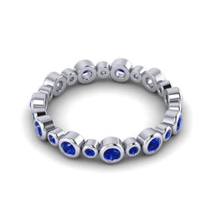 Blue Sapphire Band