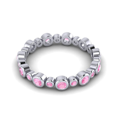 Pink Tourmaline Band