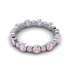Pink Tourmaline Band