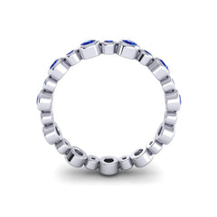 Blue Sapphire Band