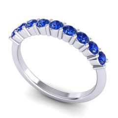 Blue Sapphire Band