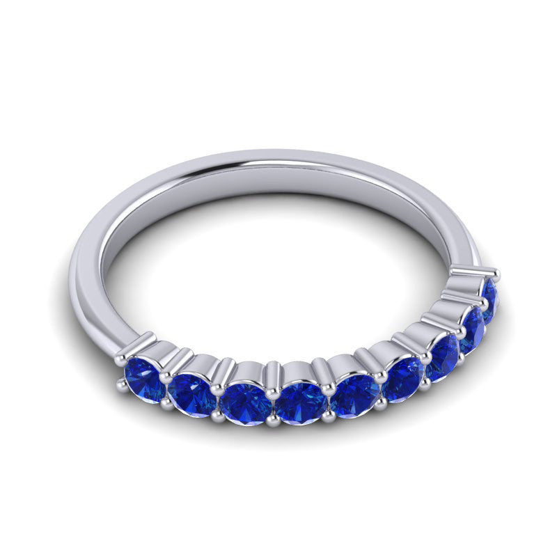 Blue Sapphire Band