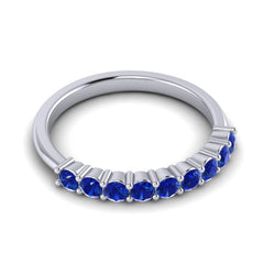 Blue Sapphire Band