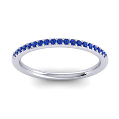 Blue Sapphire Band