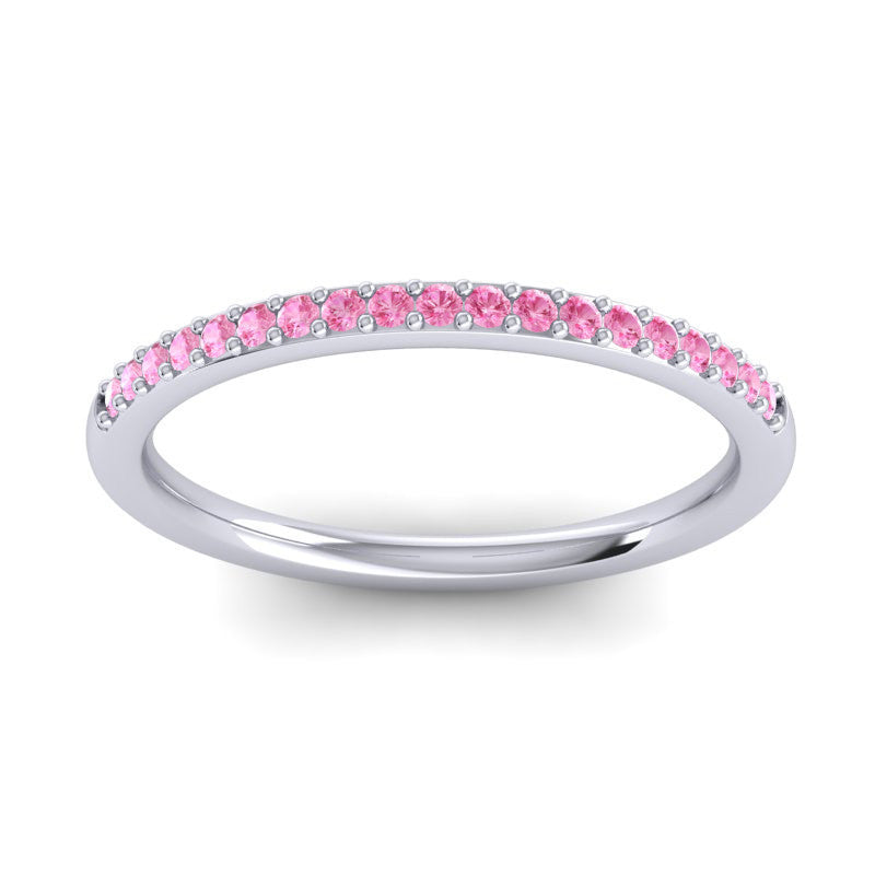 Pink Tourmaline Band