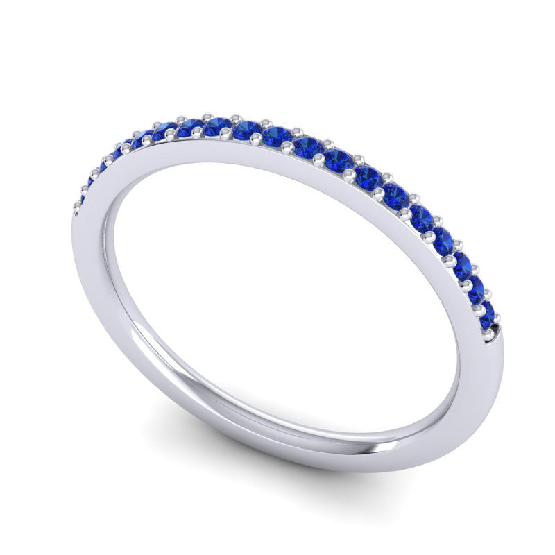 Blue Sapphire Band