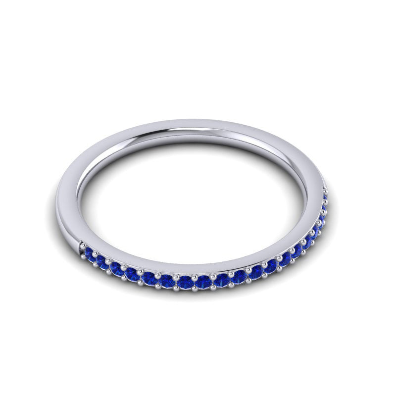 Blue Sapphire Band