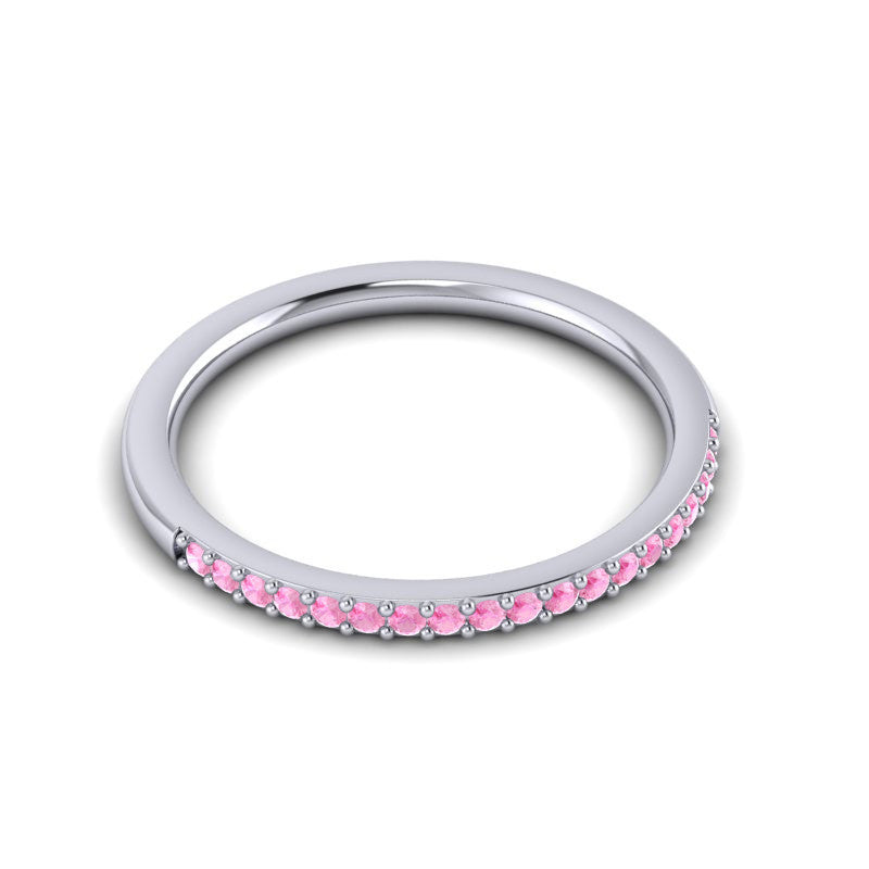 Pink Tourmaline Band