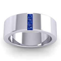 Blue Sapphire Band
