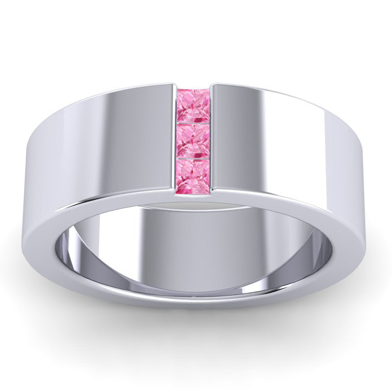 Pink Tourmaline Band