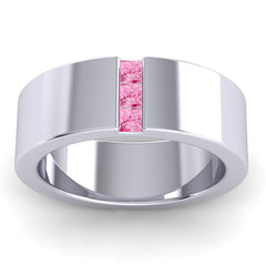 Pink Tourmaline Band