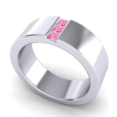 Pink Tourmaline Band